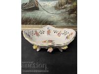 Collector's porcelain fruit bowl Dresden, Germany