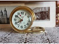 Collector's watch, Diamond alarm clock, rare, working