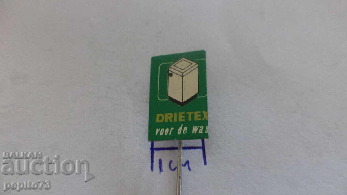Licitație Semn publicitar, Drietex, marcă de săpunuri și detergenți
