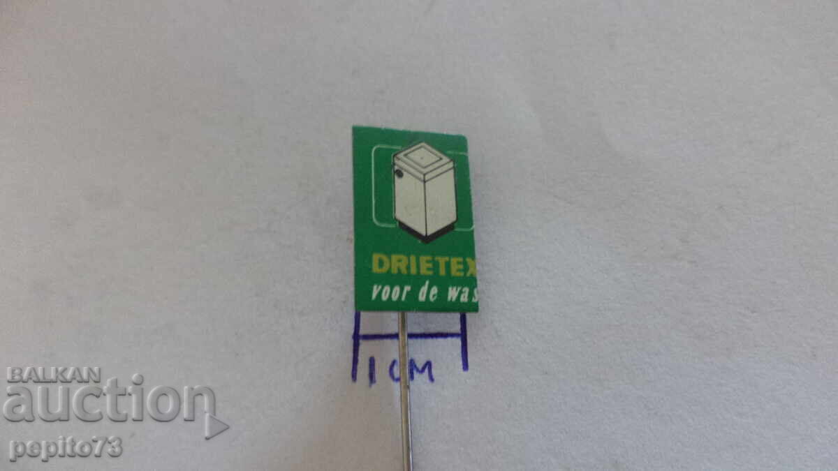 Semn publicitar, Drietex, marcă de săpunuri și detergenți