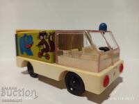 Old toy Russia truck police GAI metal plastic