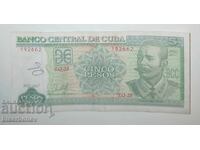 Cuba, Куба 5 песос 2017 г, XF+