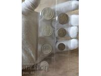 Пълен лот циркулационни монети 1981 година България