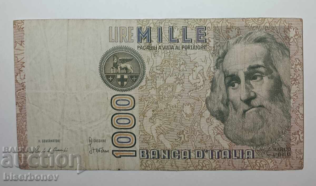 Italia, Italia, 1000 lire 1982, VF