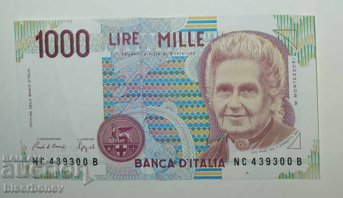 Italia, Italia, 1000 lire 1990, XF