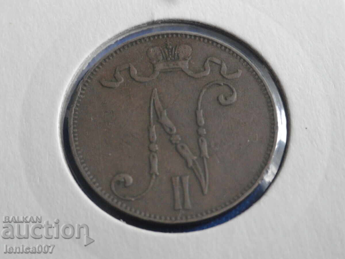 Russia (Finland) 1898 - 5 Penniä - 6