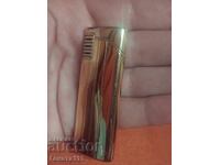 Brichetă rară de colecție, placată cu aur