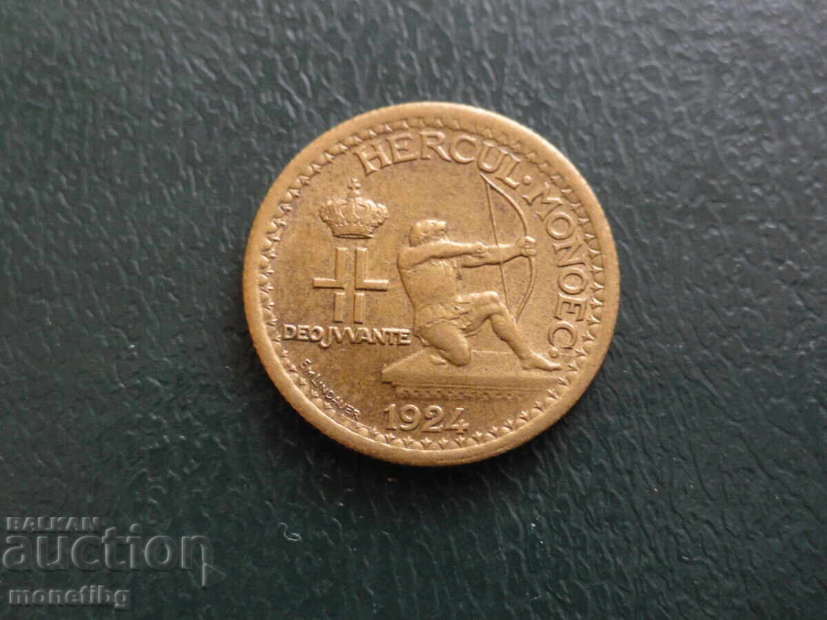 Монако 1924г. - 50 сантима R (м) - 5