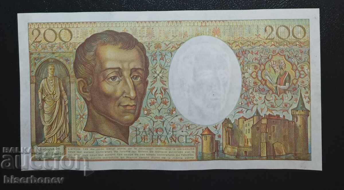 Γαλλία, Φρανκία, 200 φράγκα 1989, UNC-1 με τιμή € 18.00 | 35.20 BGN