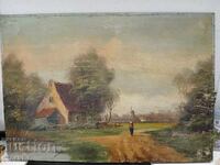 Антична маслена картина