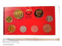 Euro Austria 1991 Set - PROOF 8 coins box