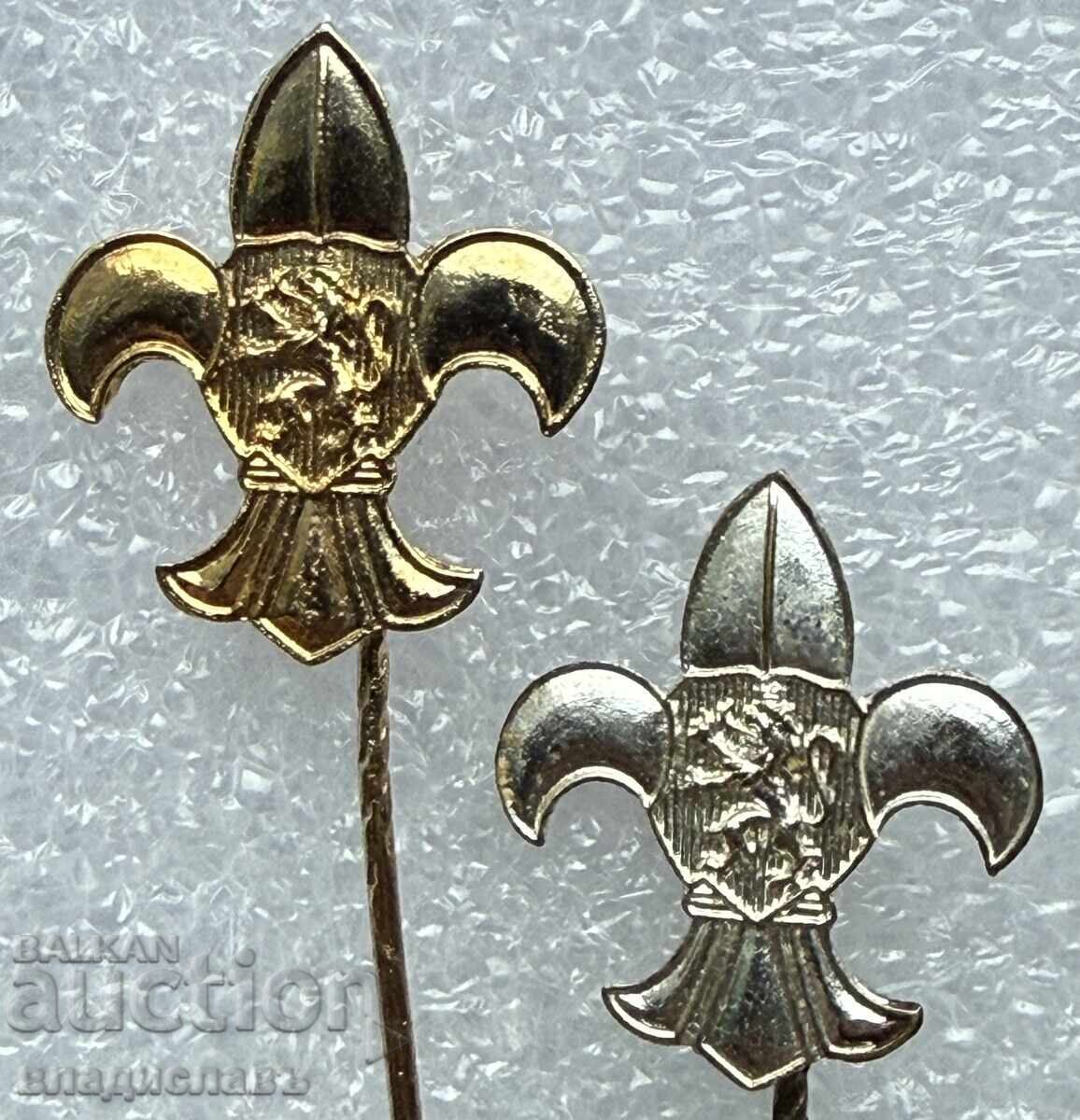 Βασιλική Βουλγαρία σετ Σκαουτιστικών κονκάρδων με τιμή € 600.00 | 1173.50 BGN