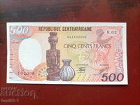 Κεντροαφρικανική Δημοκρατία 500 φράγκα 1987 UNC