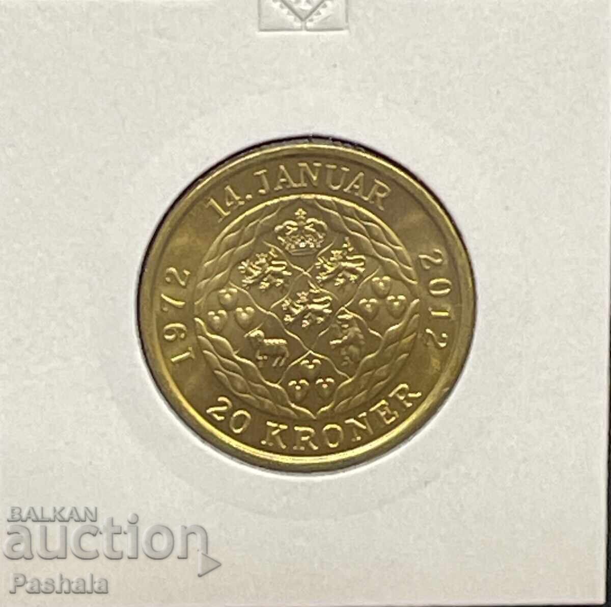 Denmark 20 Kroner 2012
