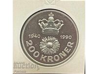 Δανία 200 κορώνες 1990