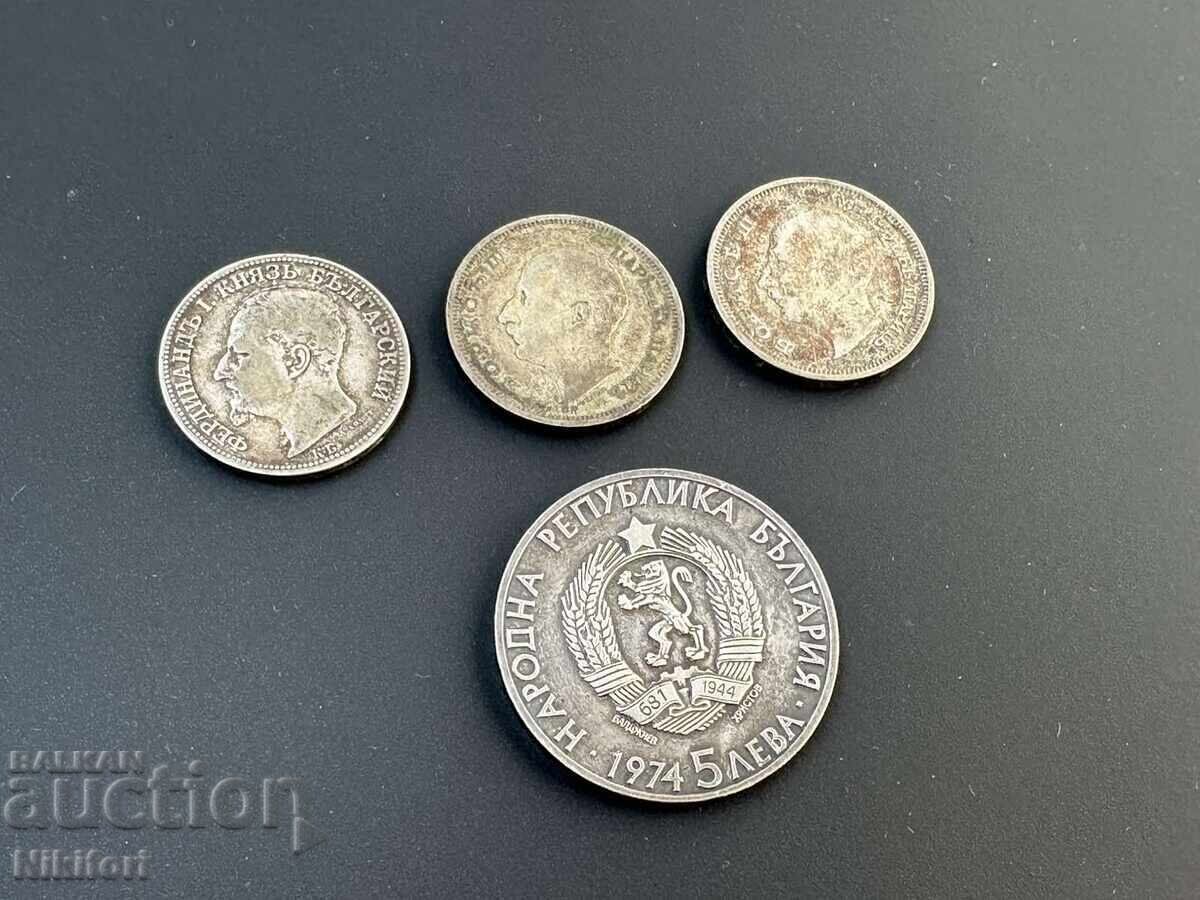 2 Leva 1891 5 Leva 1974 Stamboliyski