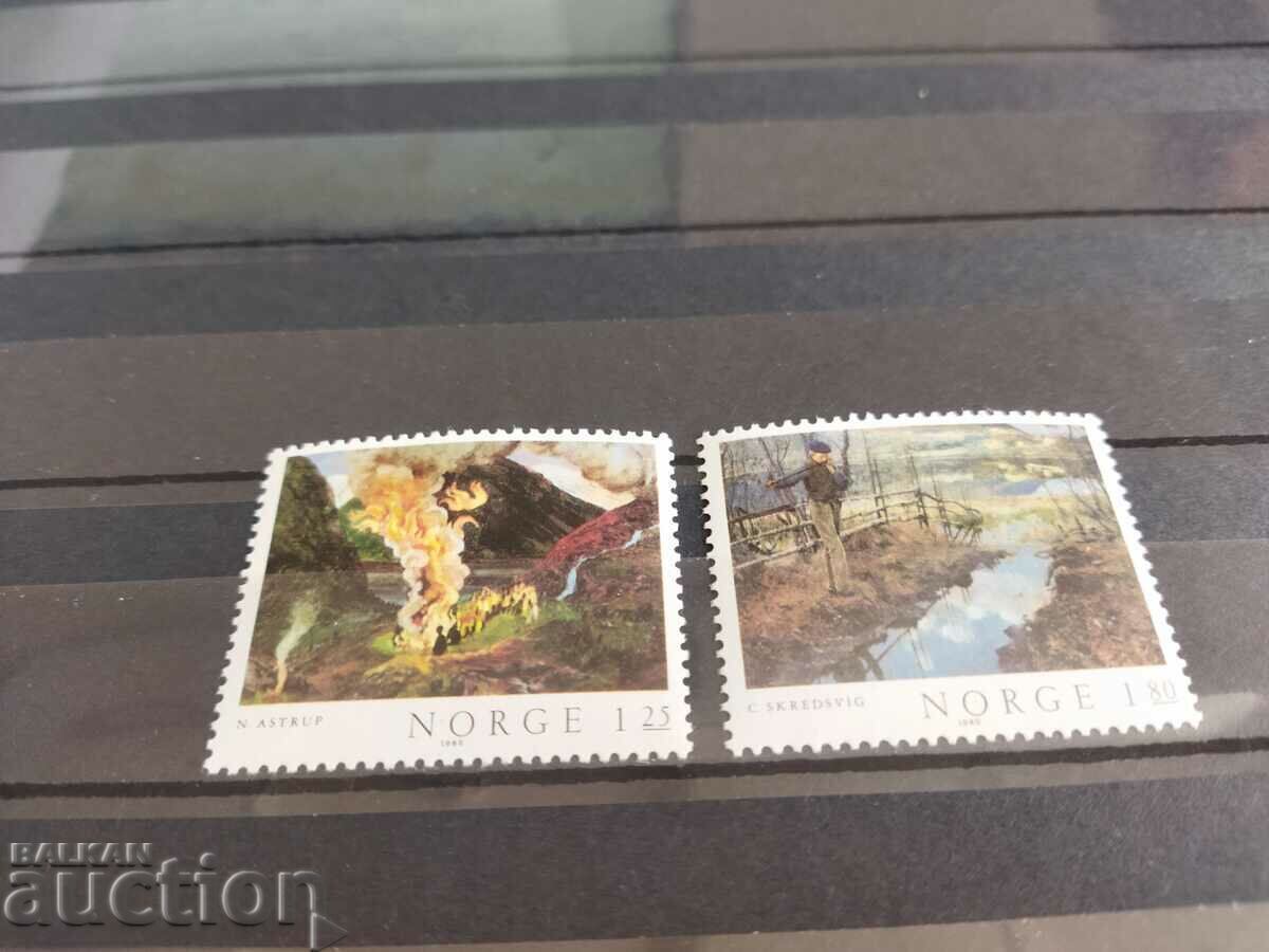 Norvegia Michel nr 823/24 din 1980. pictura cu preț € 0.51 | 1.00 BGN