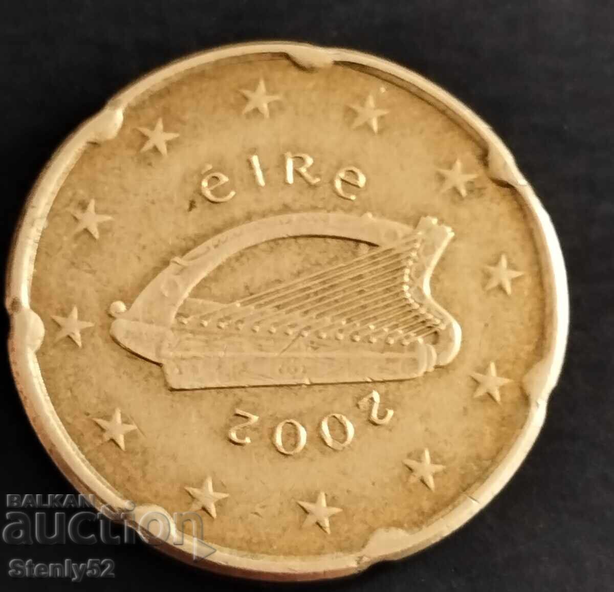 Licitație 2 euro 2005 și 20 euro cenți 2002 - Irlanda