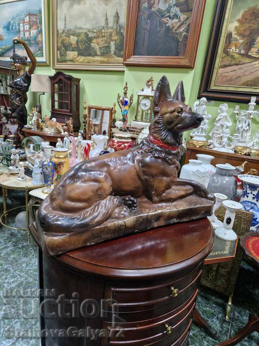 Figurină statuetă ceramică germană antică, mare, superbă cu preț € 89.00 | 174.07 BGN