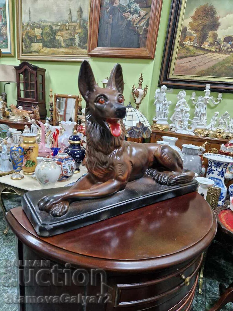Licitație Minunată figurină/statuetă ceramică antică germană