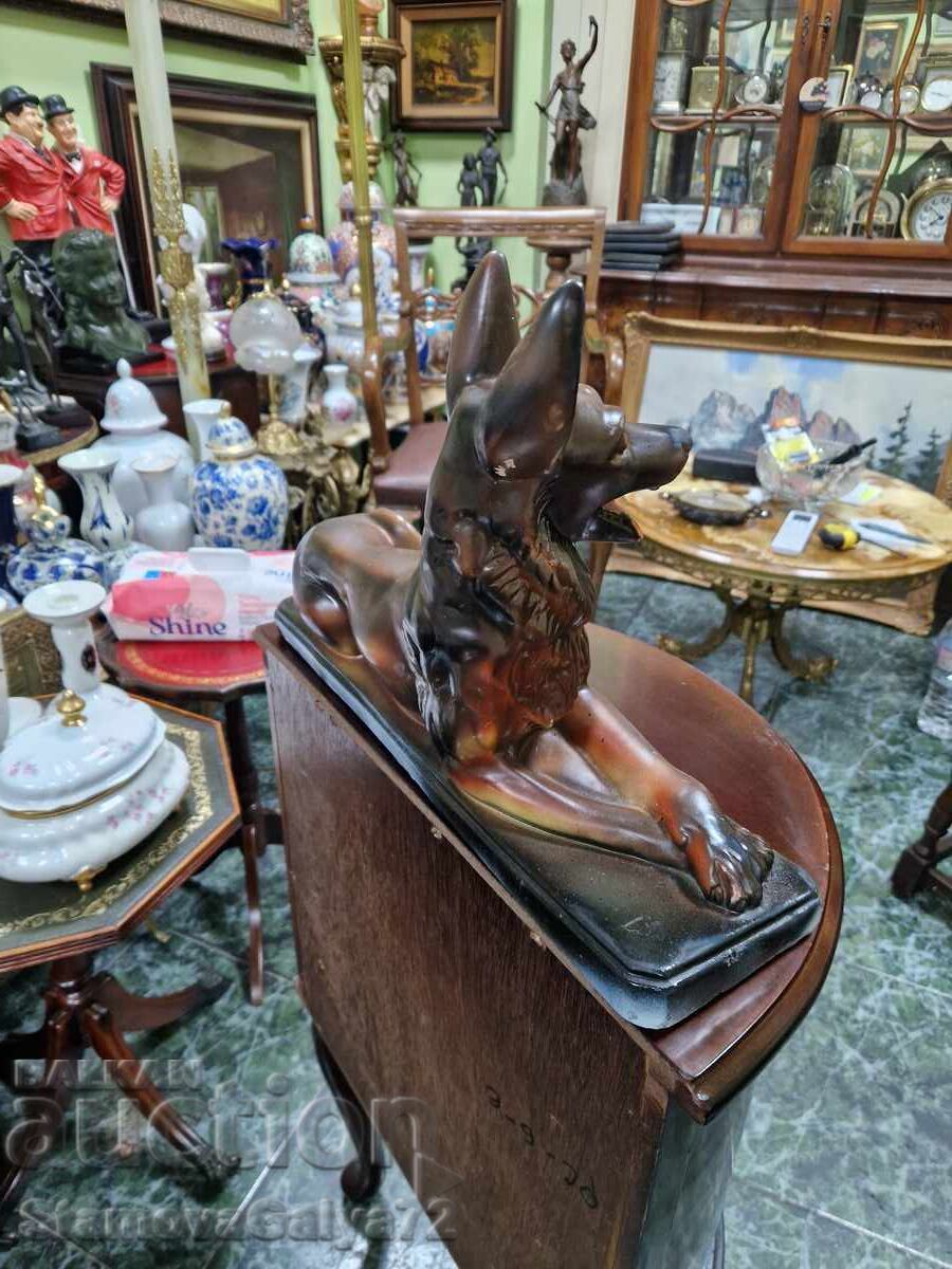 Minunată figurină/statuetă ceramică antică germană - 5