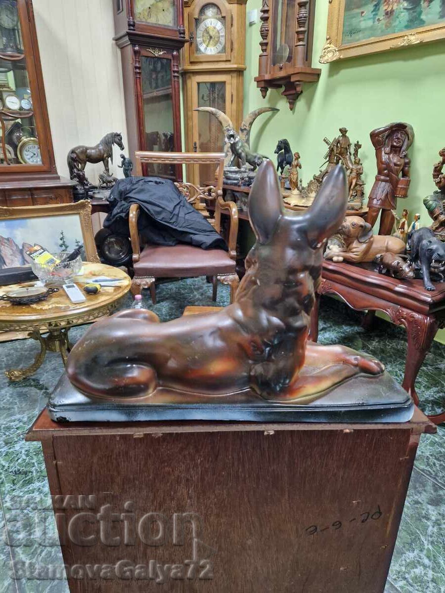 Minunată figurină/statuetă ceramică antică germană - 6