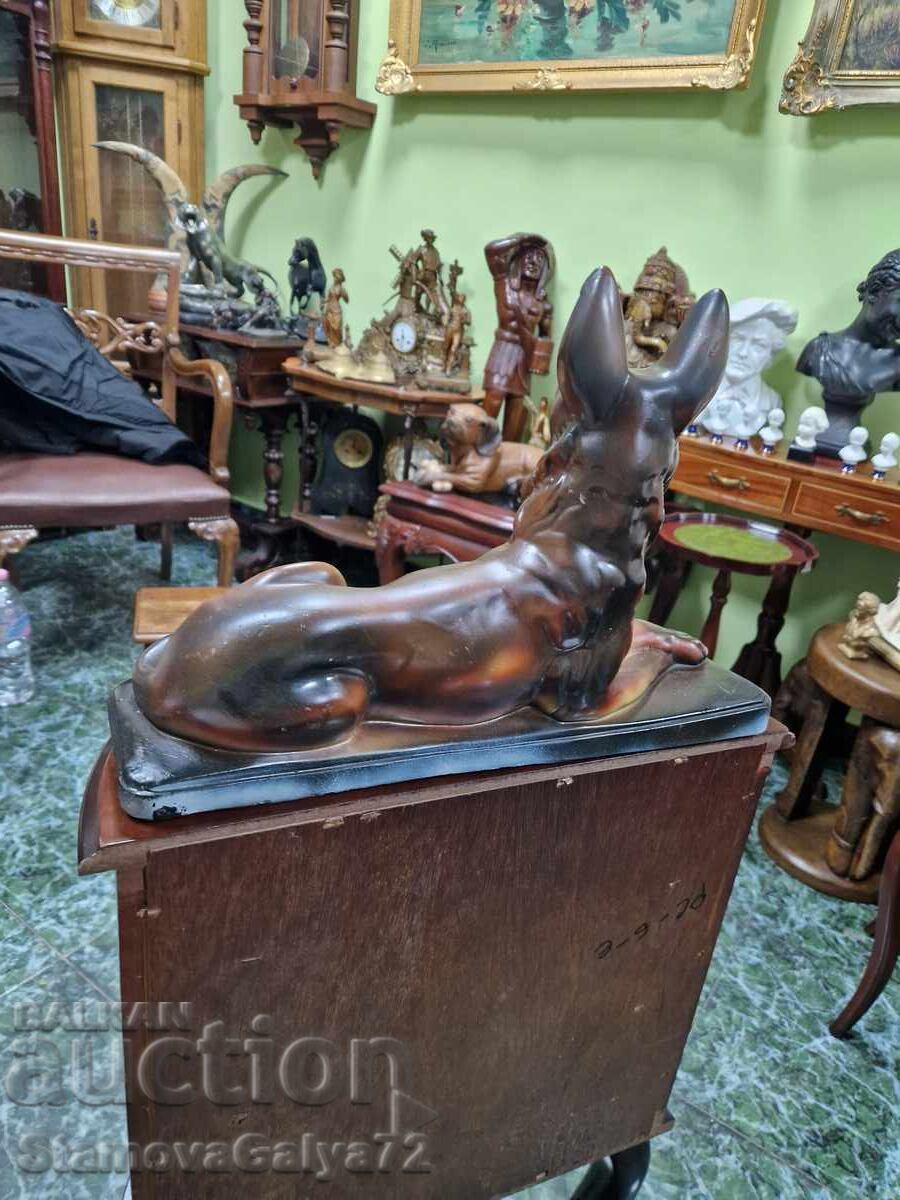 Minunată figurină/statuetă ceramică antică germană - 7