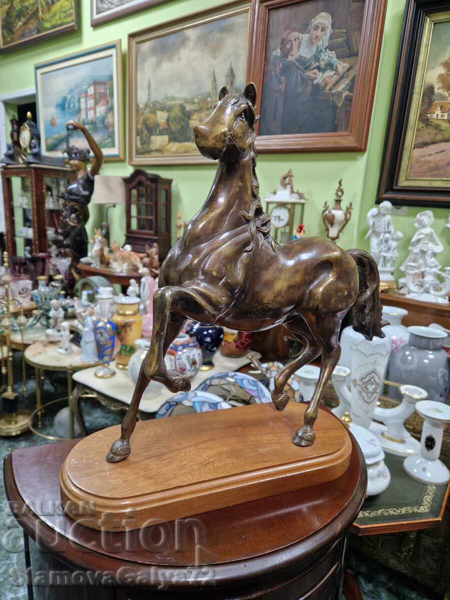 Δημοπρασία Μοναδικό αντίκα συλλεκτικό μπρούτζινο γλυπτό φιγούρα