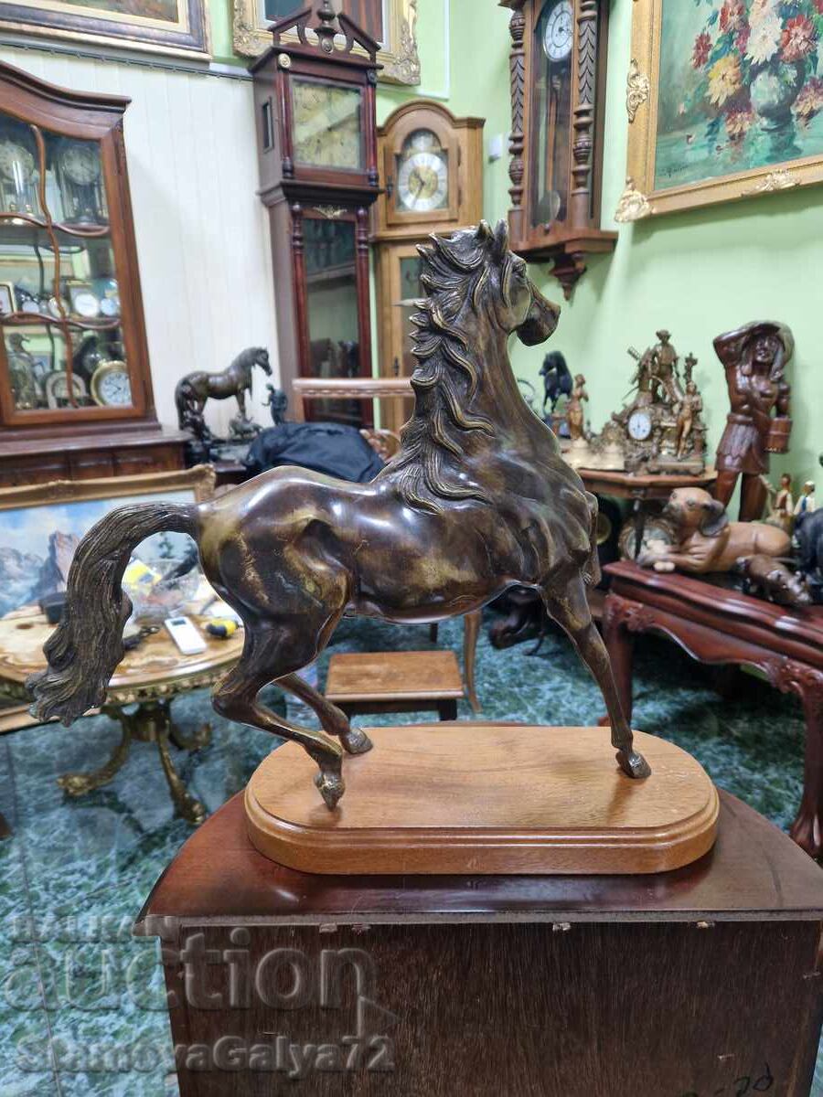 Μοναδικό αντίκα συλλεκτικό μπρούτζινο γλυπτό φιγούρα - 5