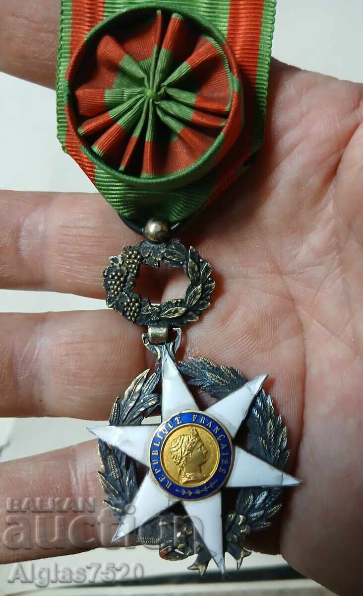 Licitație Ordin francez de argint 1883