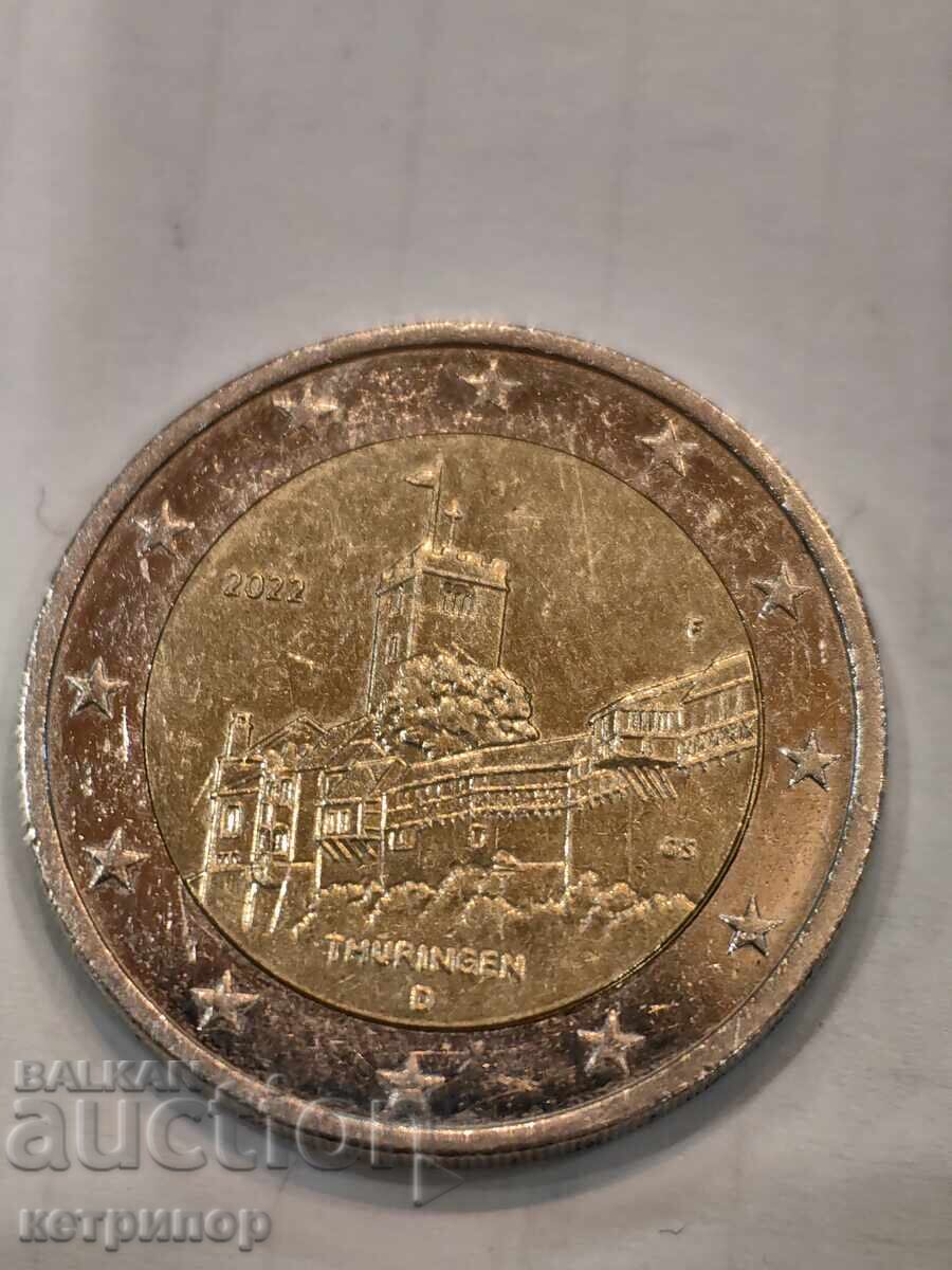 2 Euro Germany 2022 bimetallic