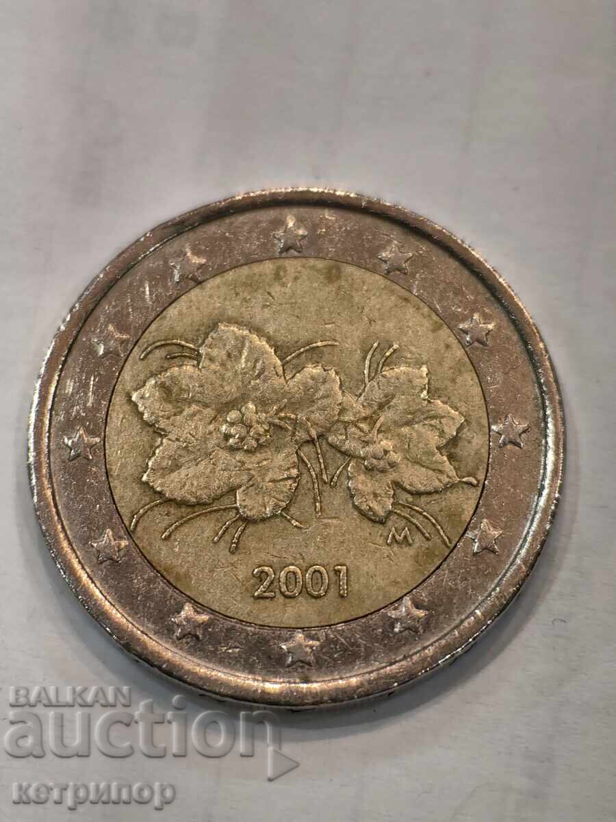 2 Euro Finland 2001 bimetallic