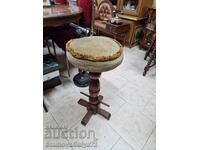 Beautiful antique English bar stool