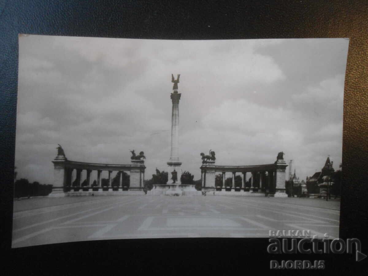 BUDAPEST, June 5, 1965, Old postcard