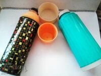 Two thermoses from the 1970s