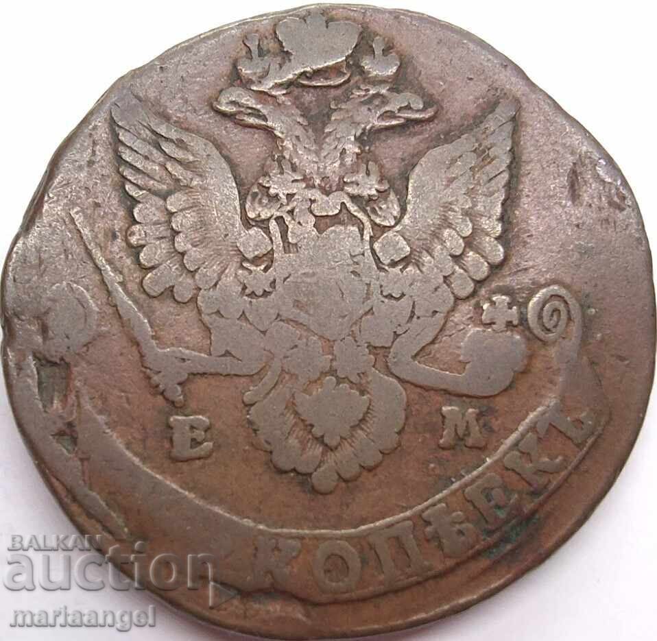 5 copeici 1782 Rusia 49,32g 41.5mm cupru - 6 5 copeici 1782 Rusia 49,32g 41.5mm cupru - 6