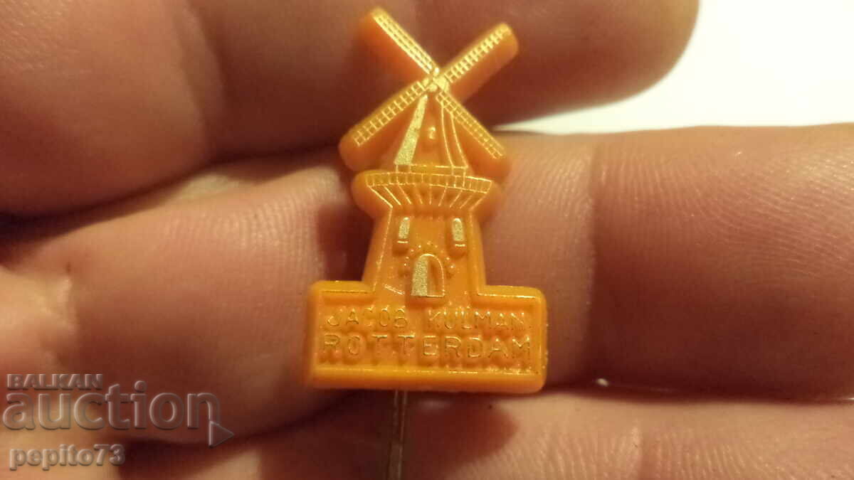 Licitație Emblemă publicitară Jacob Kulman, Rotterdam, marcă de biscuiți