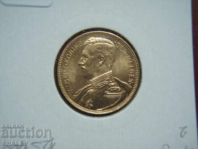 20 Francs 1914 Belgium (20 Francs Belgium) /4/ - AU (gold) - 5