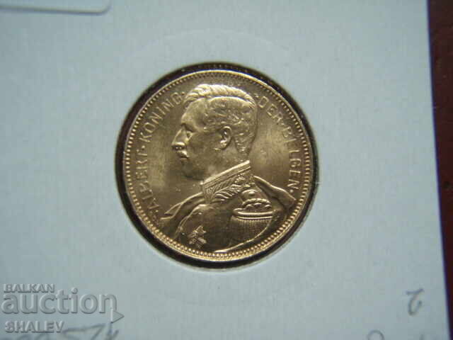 20 Francs 1914 Belgium (20 Francs Belgium) /4/ - AU (gold) - 6