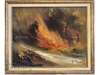 Pavel Mitkov painting