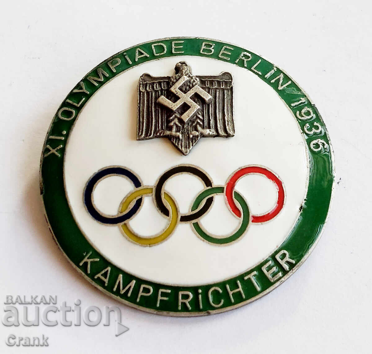 Olympic Badge Berlin 1936 with price € 35.00 | 68.45 BGN Olympic Badge Berlin 1936 with price € 35.00 | 68.45 BGN