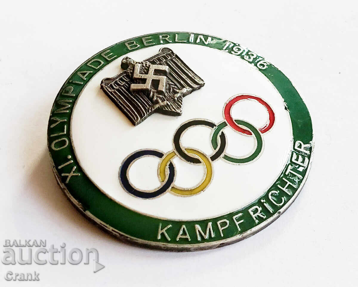 Auction Olympic Badge Berlin 1936 Auction Olympic Badge Berlin 1936