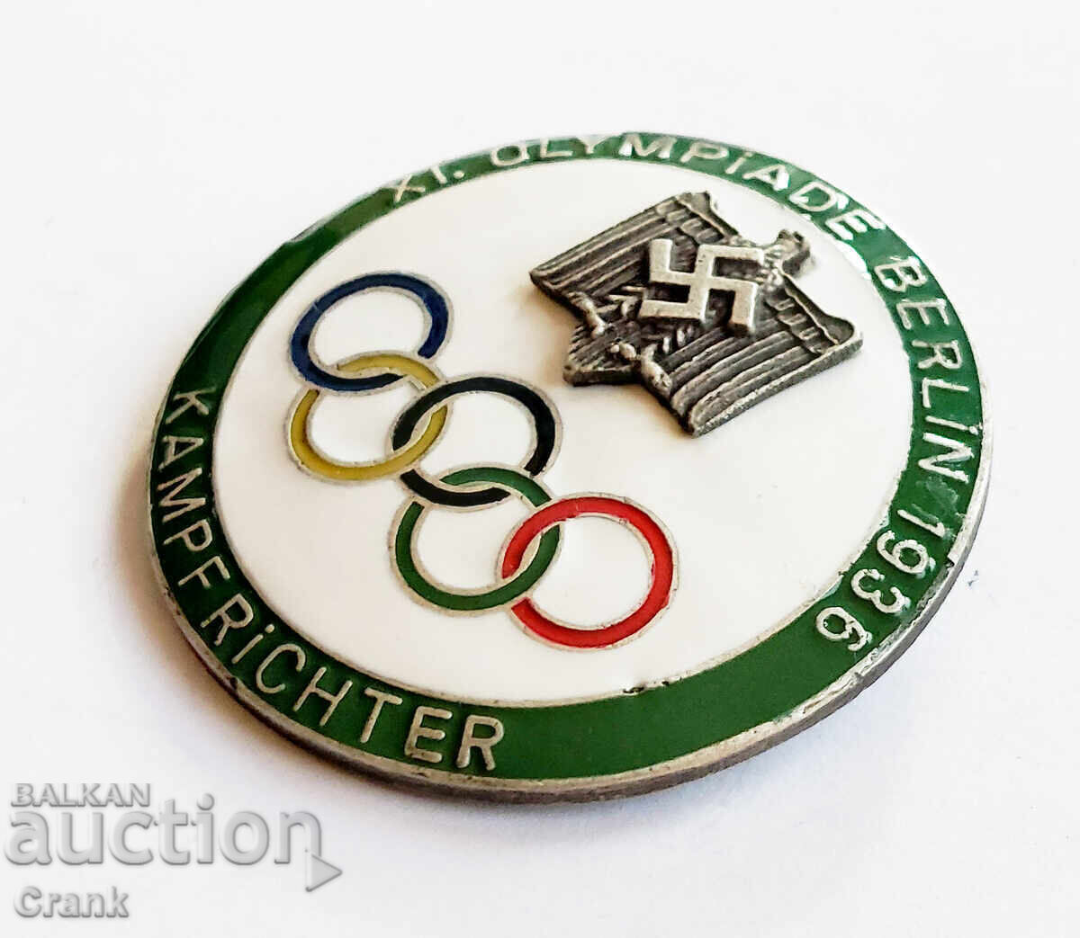 Delivery of Olympic Badge Berlin 1936 Delivery of Olympic Badge Berlin 1936