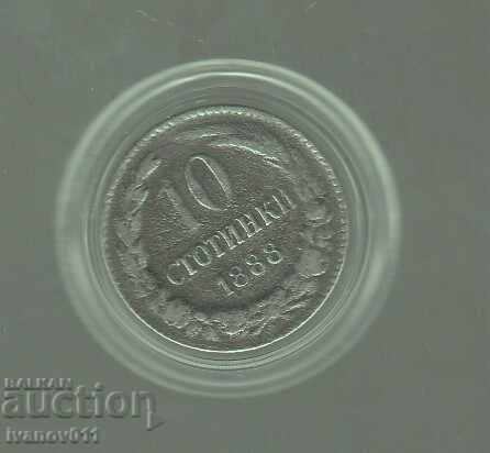 10 σεντς 1888