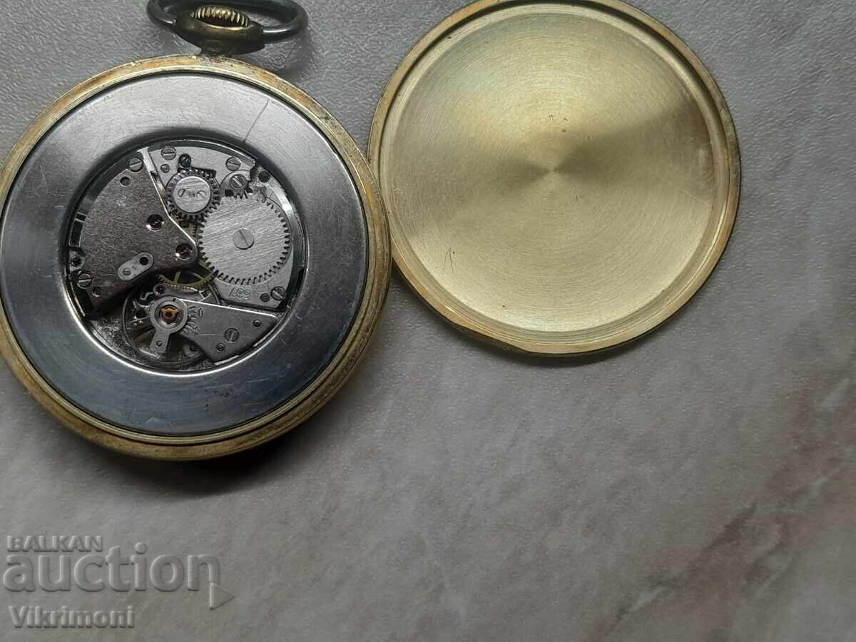 Ceas de buzunar Junghans "Astra", Junghans, pentru reparație - 6
