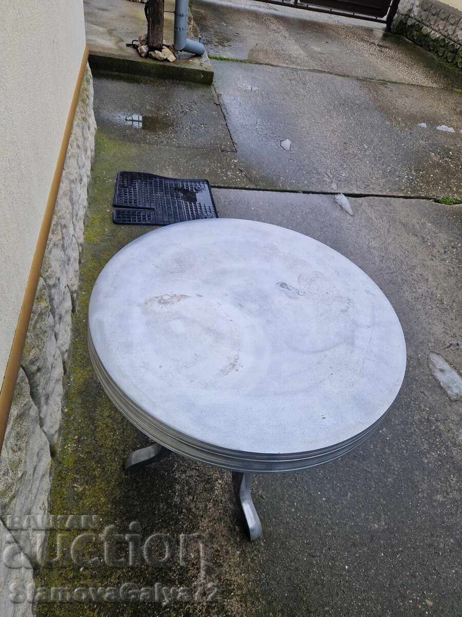 Măsuță de grădină din aluminiu germană minunată - 5