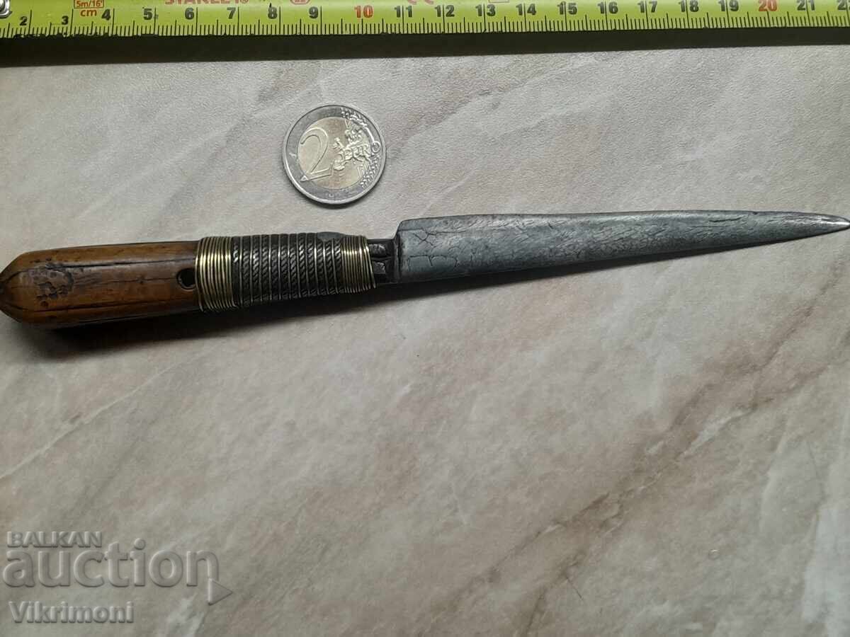 Licitație Cuțit vechi forjat, otoman, hodmi, karud, kama, kulak