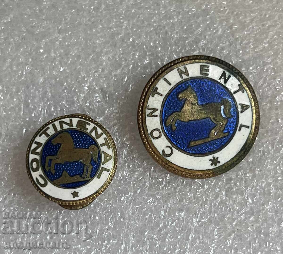 стара значка и бутонела CONTINENTAL Котнинентал Германия