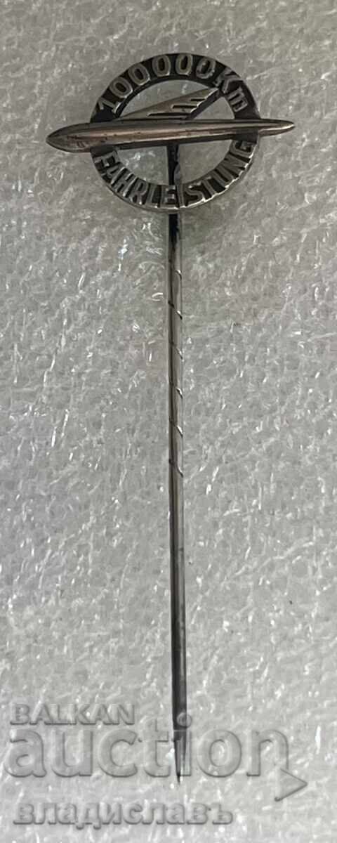 стара Сребърна значка ОПЕЛ 100000 километра с цена € 25.00 | 48.90 лв. стара Сребърна значка ОПЕЛ 100000 километра с цена € 25.00 | 48.90 лв.