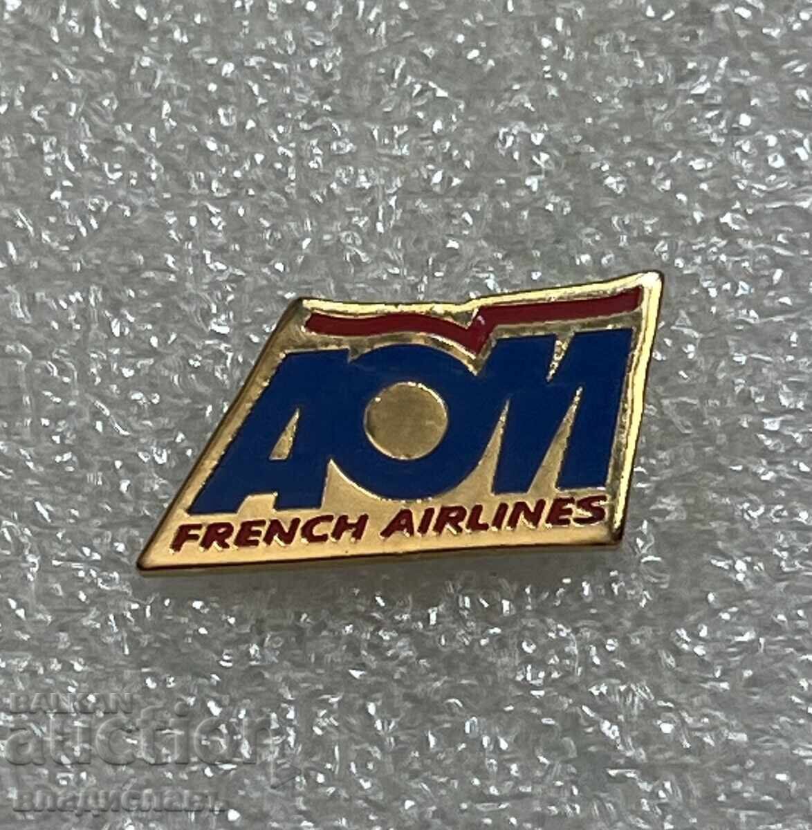 Emblemă Compania Aeriană AOM FRANCE